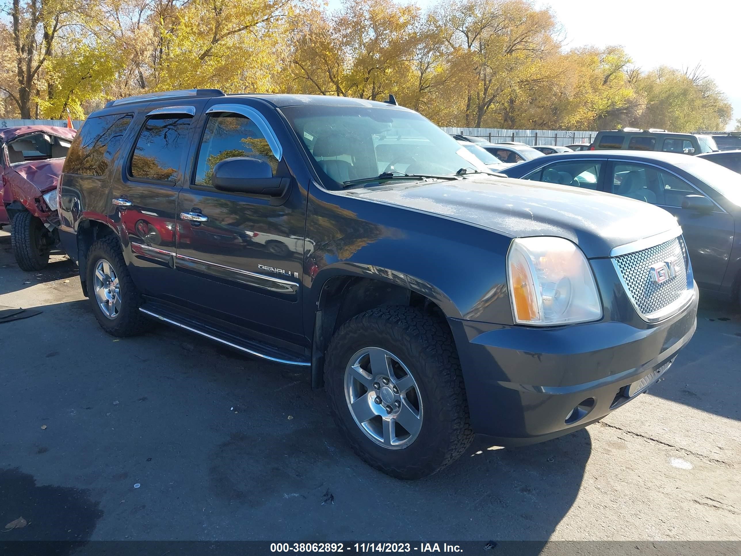 GMC YUKON 2008 1gkfk638x8j208731