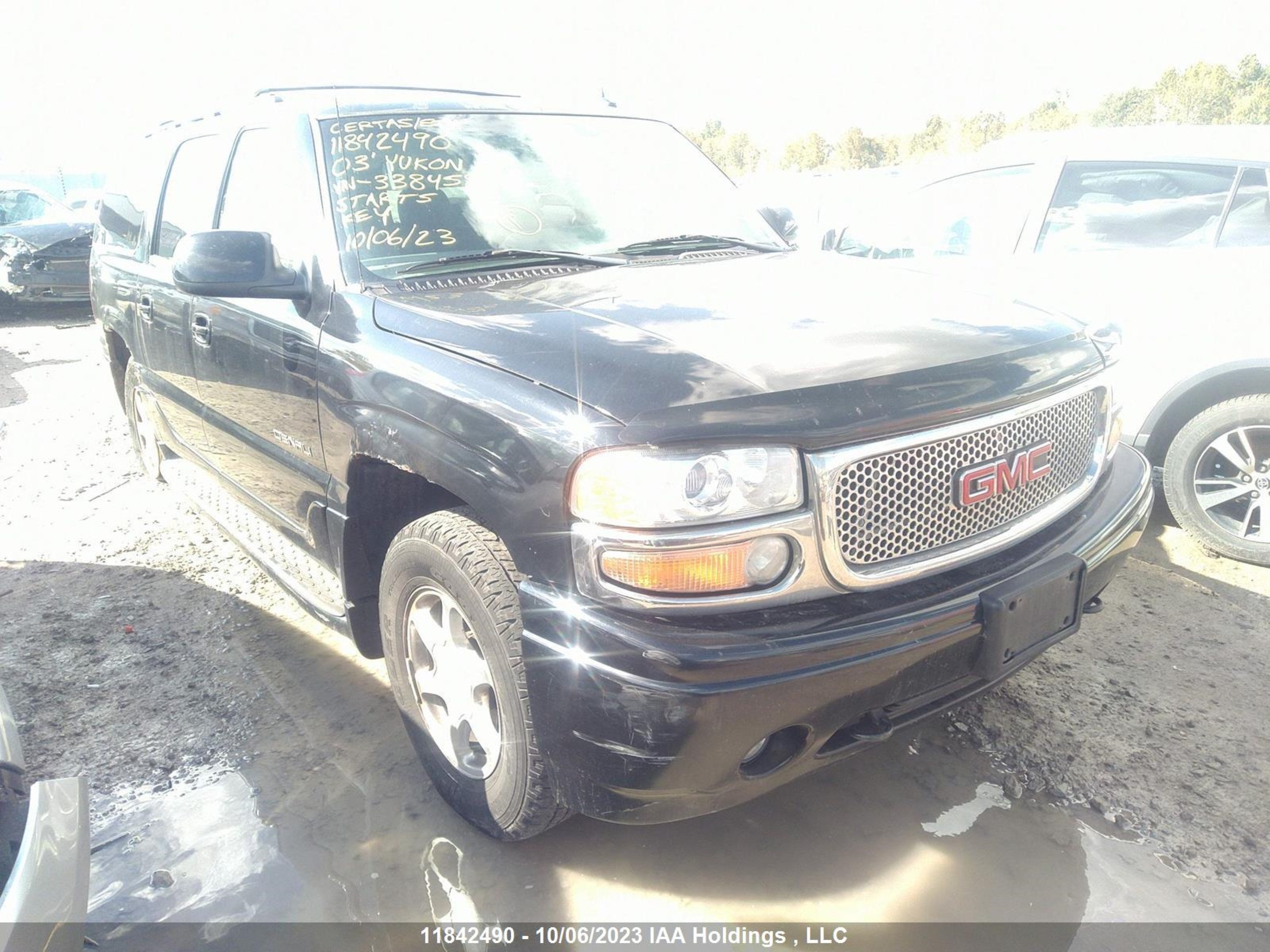 GMC YUKON 2003 1gkfk66u83j338458