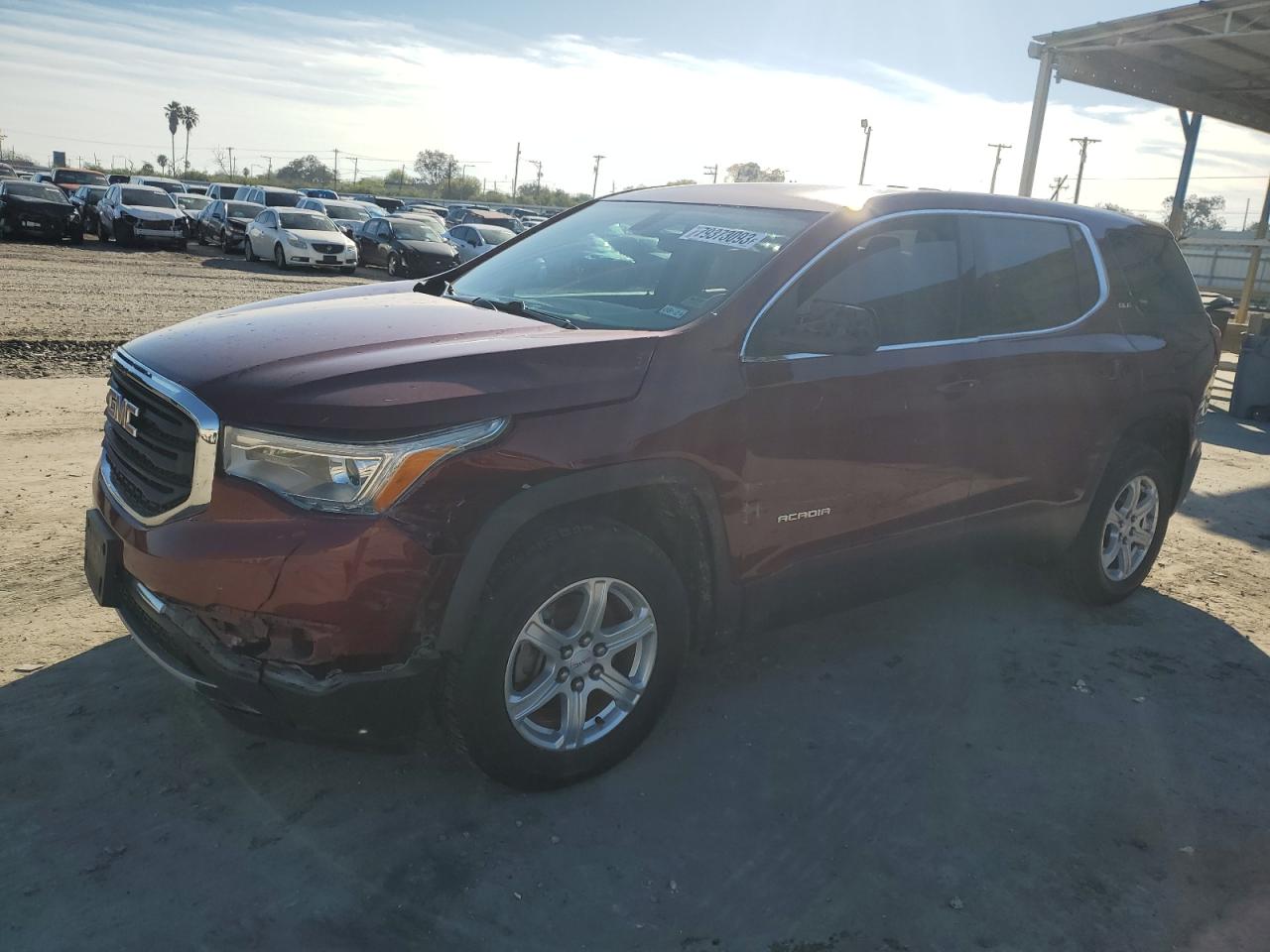 GMC ACADIA 2018 1gkknkla6jz238365