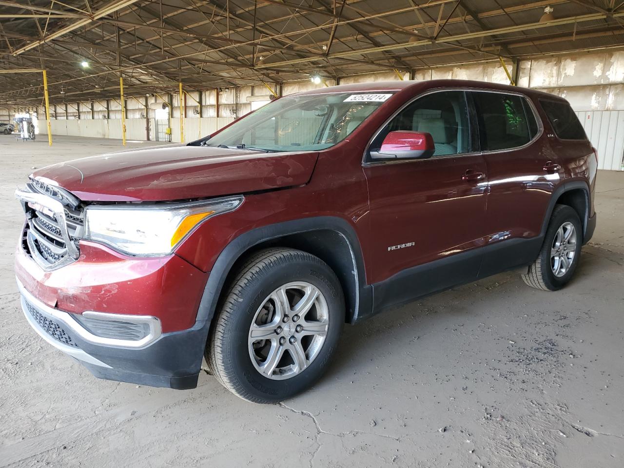 GMC ACADIA 2017 1gkknklaxhz241215