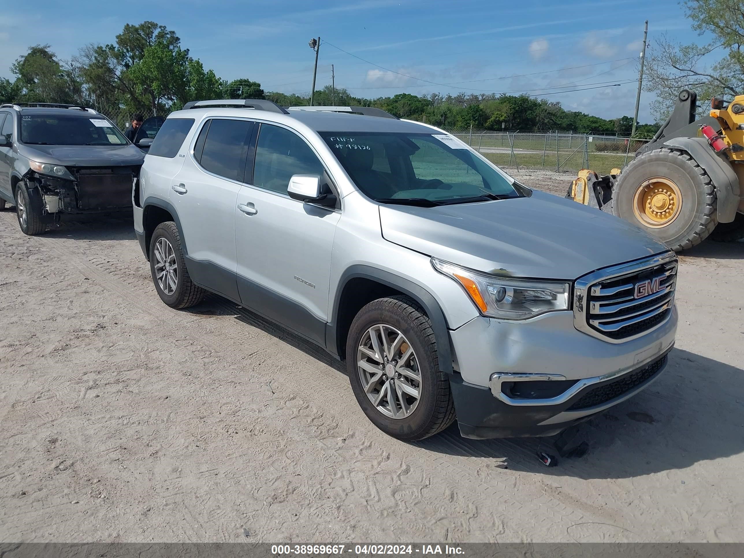 GMC ACADIA 2018 1gkknlla8jz203946