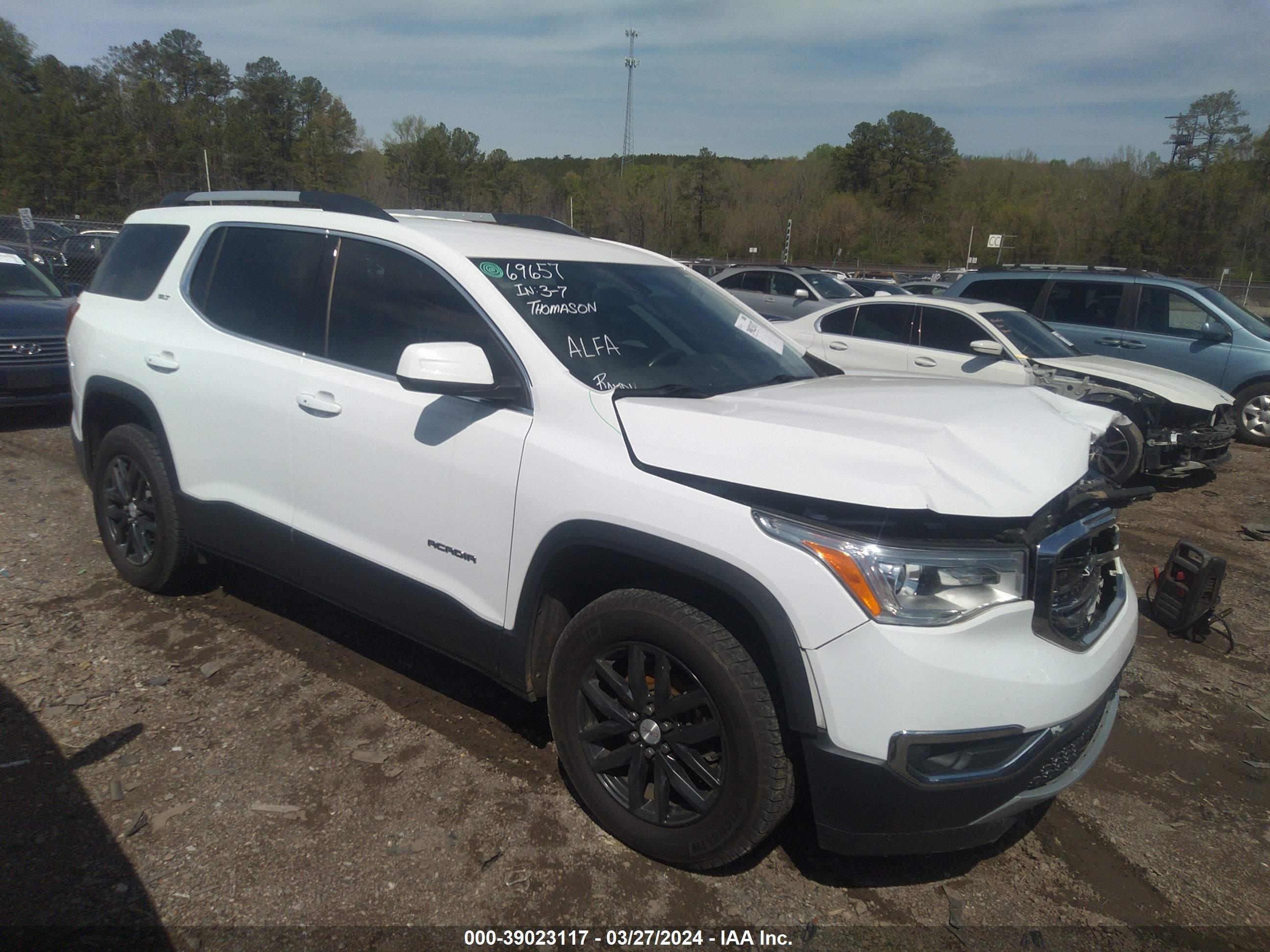 GMC ACADIA 2019 1gkknmls1kz186018