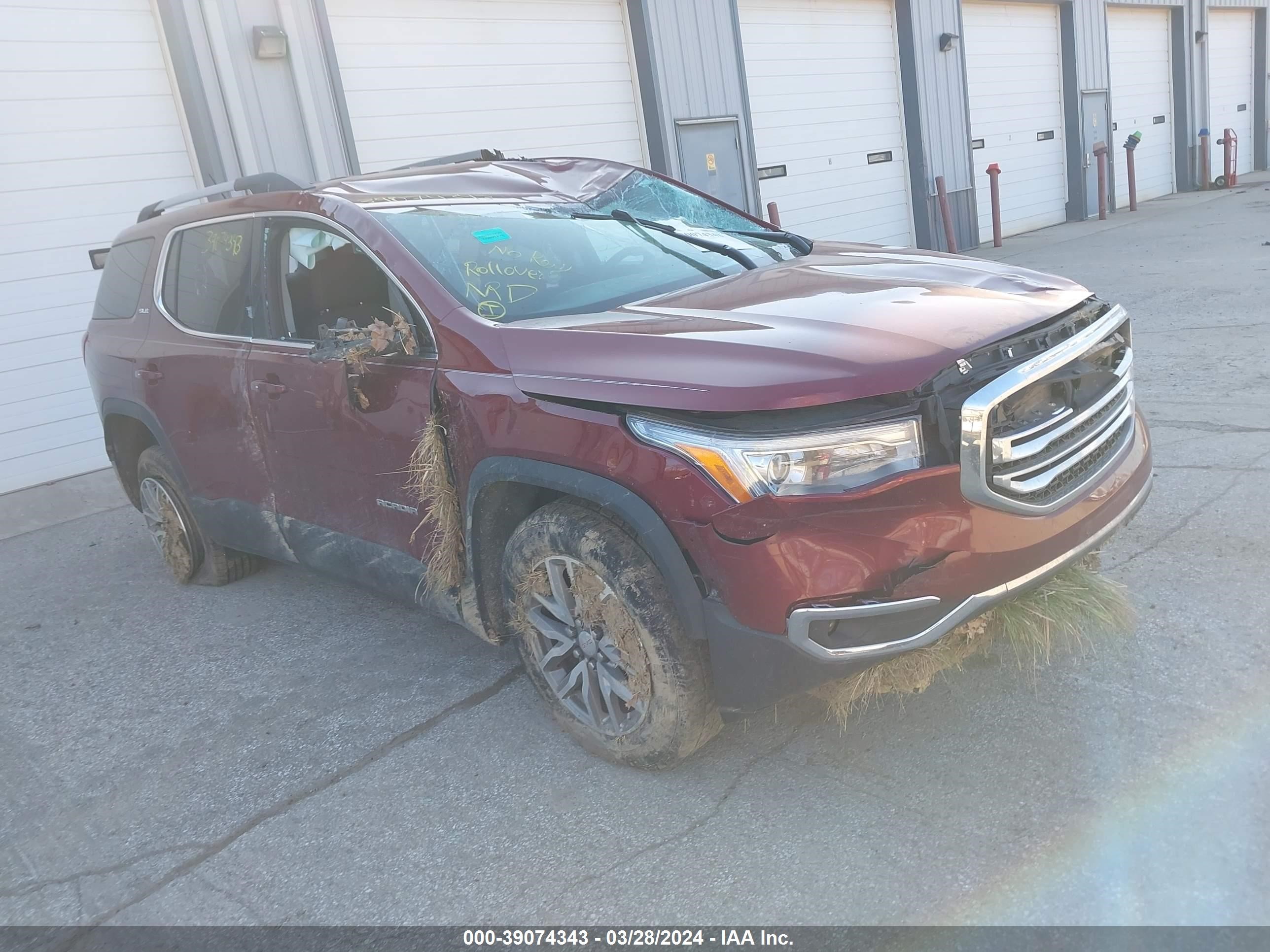 GMC ACADIA 2018 1gkknsla3jz211351