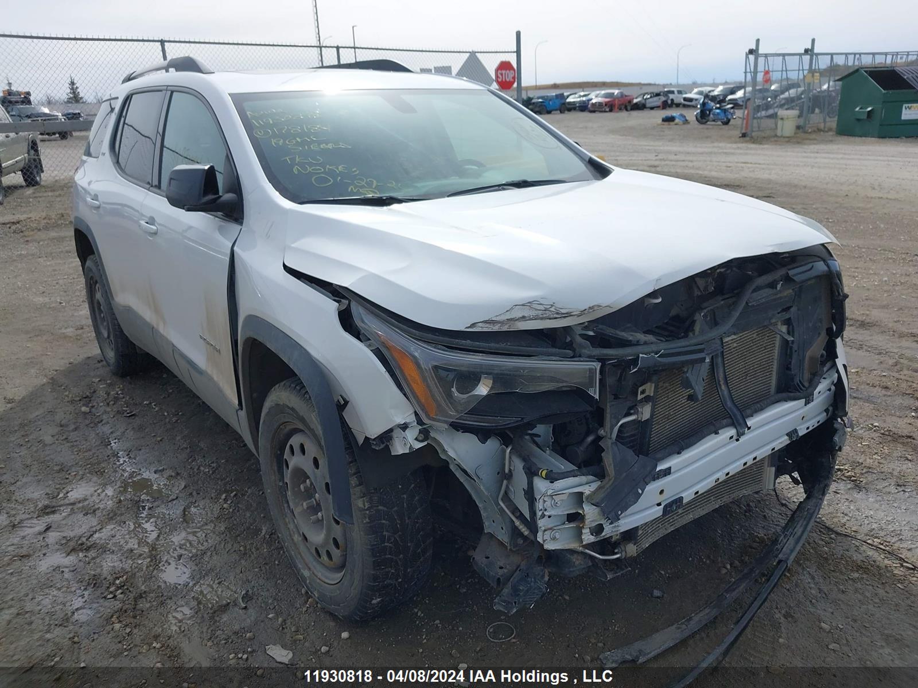 GMC ACADIA 2019 1gkknuls0kz178184