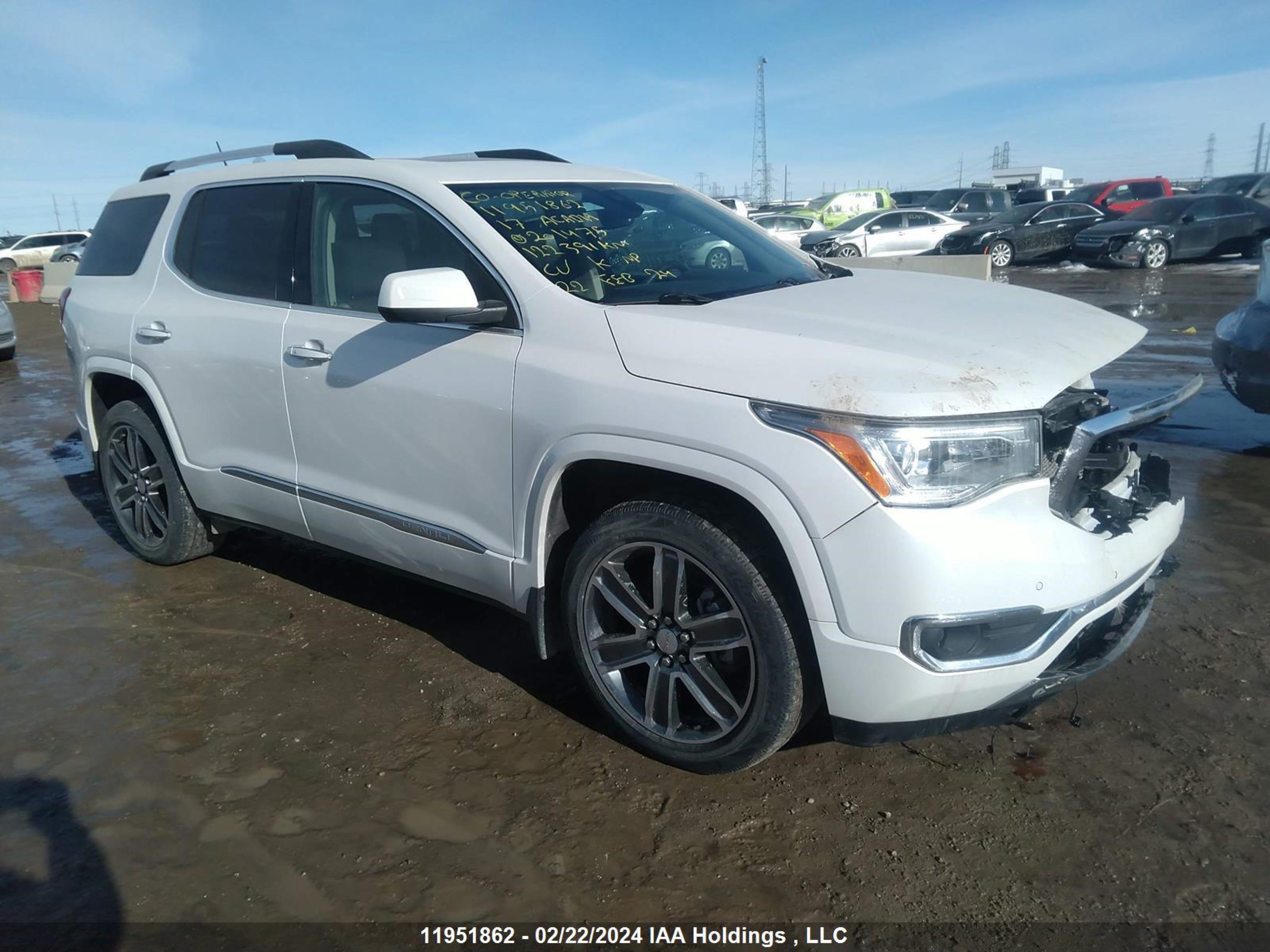 GMC ACADIA 2017 1gkknxls4hz201475