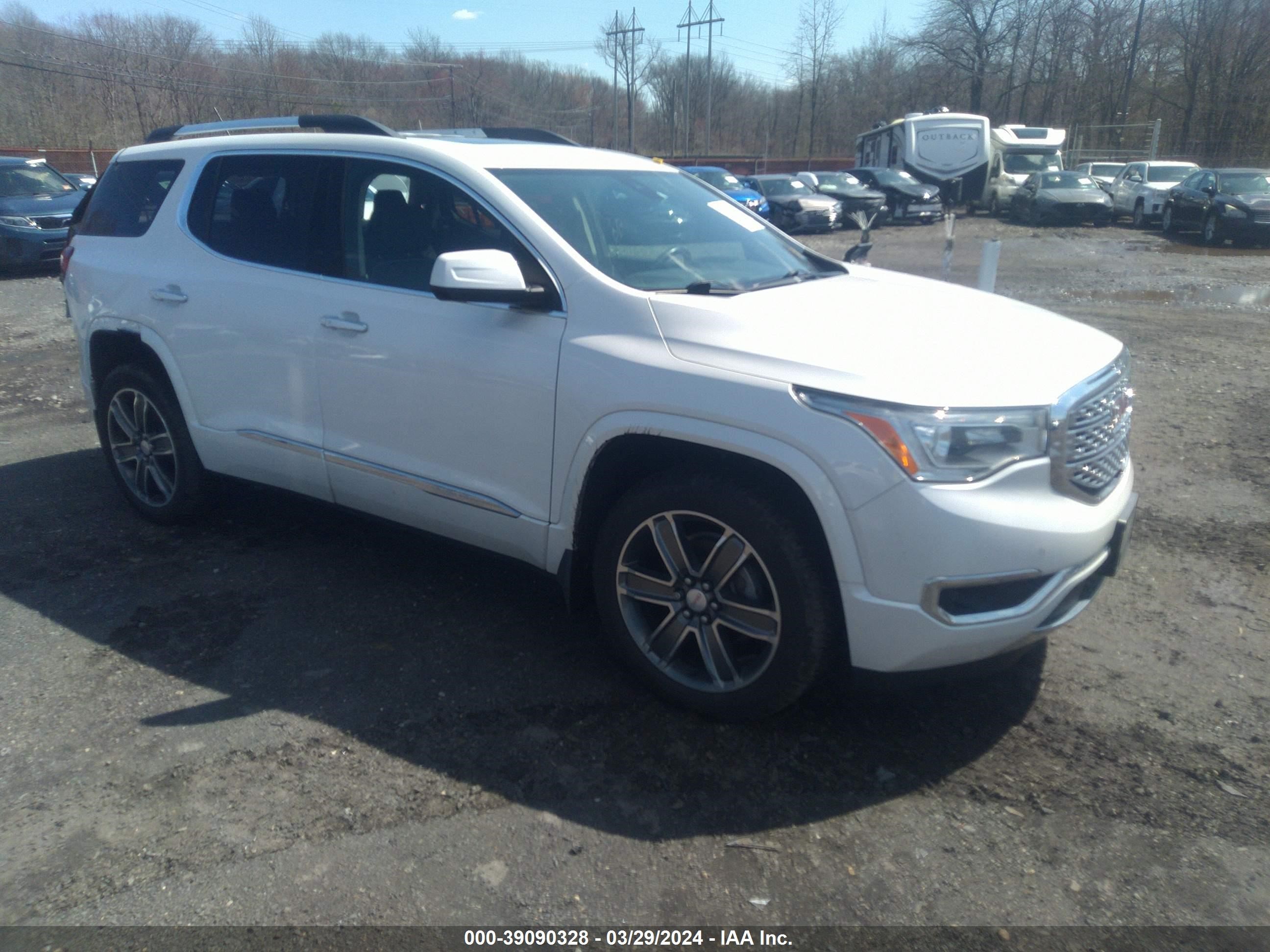 GMC ACADIA 2017 1gkknxlsxhz129617