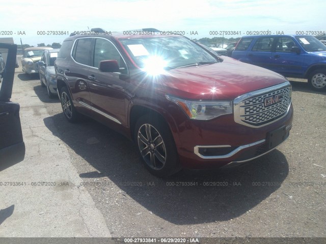 GMC ACADIA 2018 1gkknxlsxjz237130