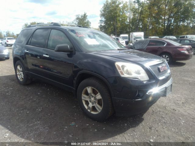 GMC ACADIA 2011 1gkkrned5bj317068