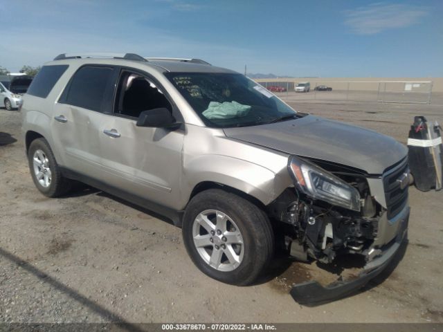 GMC ACADIA 2016 1gkkrned5gj274729