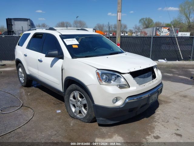 GMC ACADIA 2012 1gkkrnedxcj395136