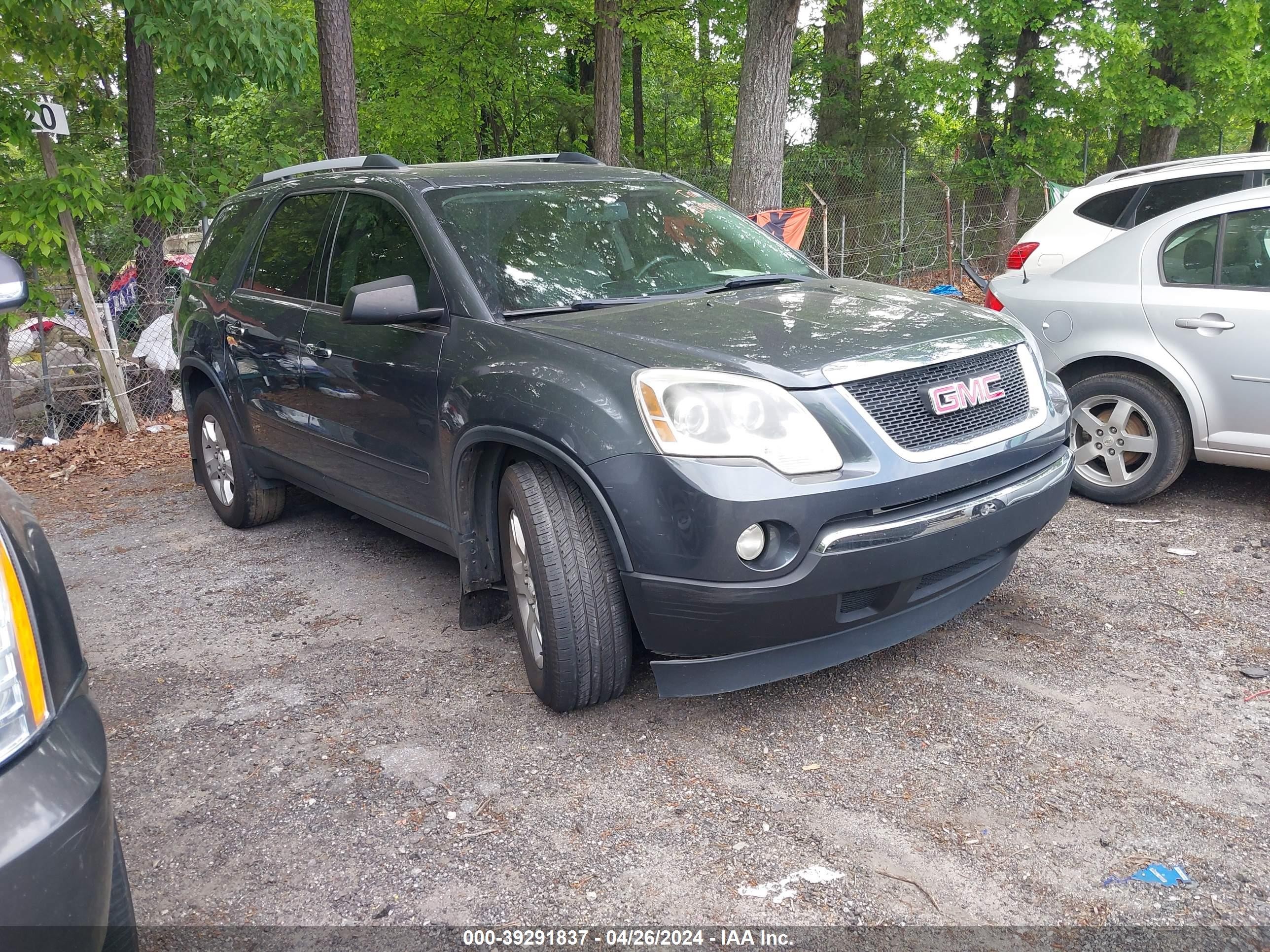 GMC ACADIA 2011 1gkkrped3bj247775