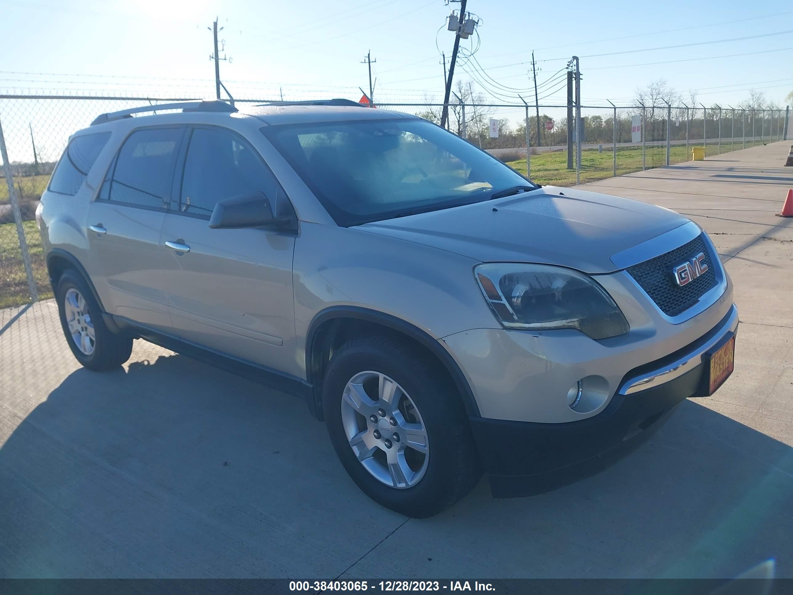 GMC ACADIA 2011 1gkkrped6bj314790