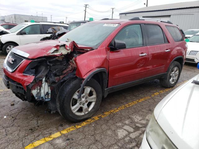 GMC ACADIA SLE 2012 1gkkrped7cj223352