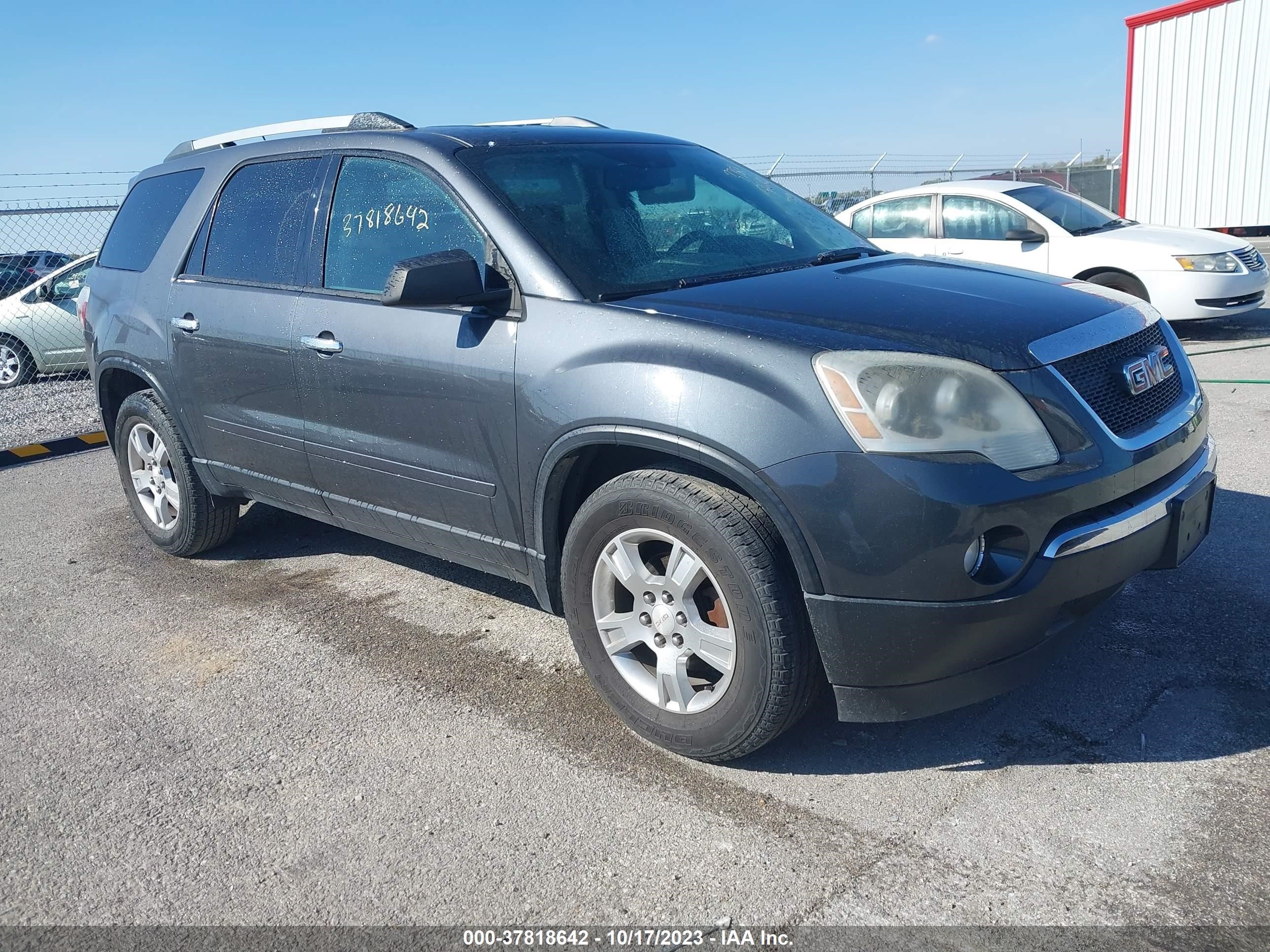 GMC ACADIA 2011 1gkkrpedxbj227510