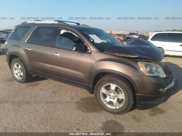 GMC ACADIA 2011 1gkkrpedxbj241407