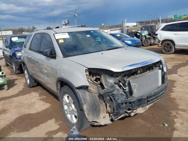 GMC ACADIA 2012 1gkkrpedxcj223572