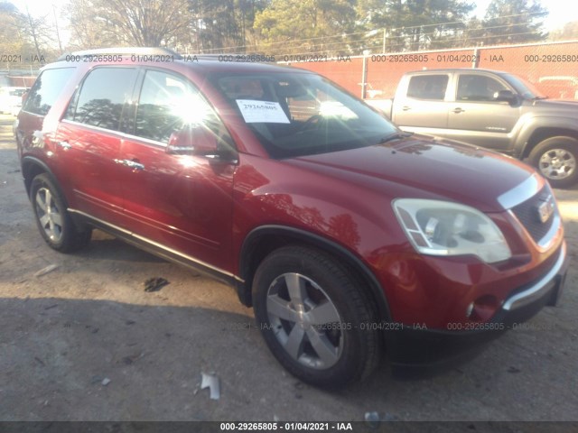 GMC ACADIA 2012 1gkkrred3cj347484