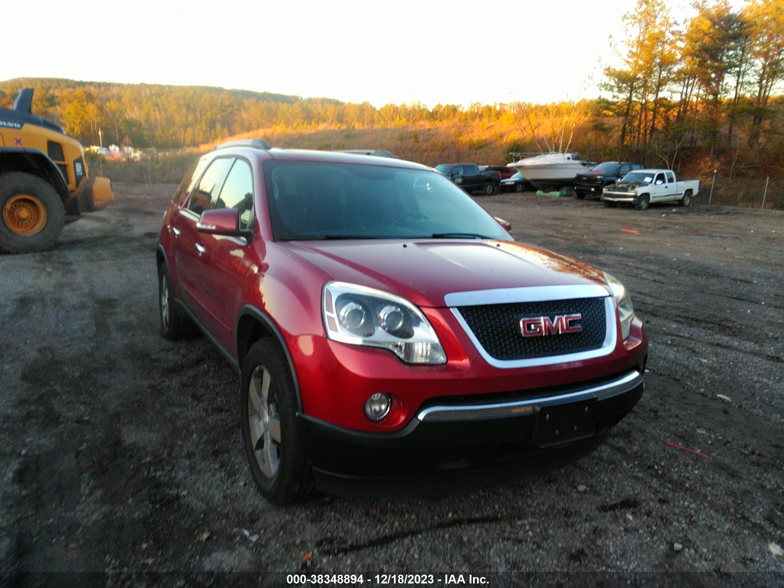 GMC ACADIA 2012 1gkkrred7cj342238