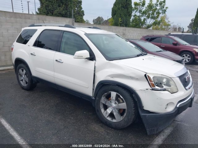 GMC ACADIA 2011 1gkkrred9bj322054