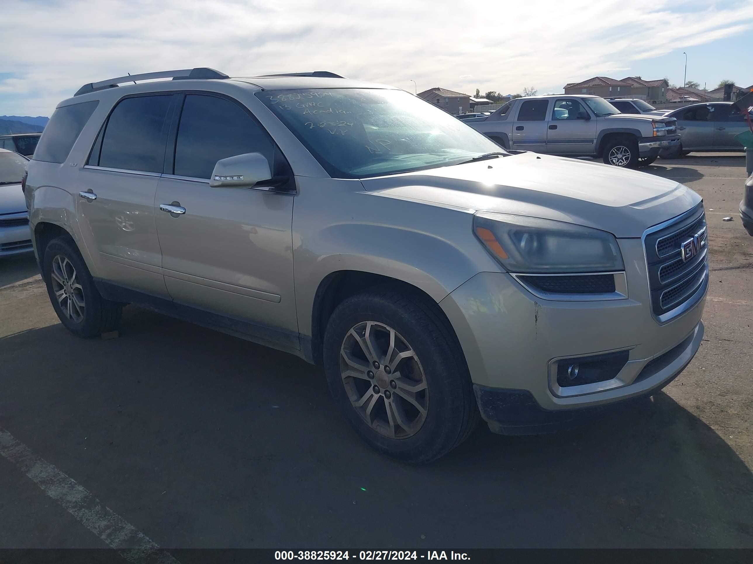 GMC ACADIA 2013 1gkkrrkd4dj149079