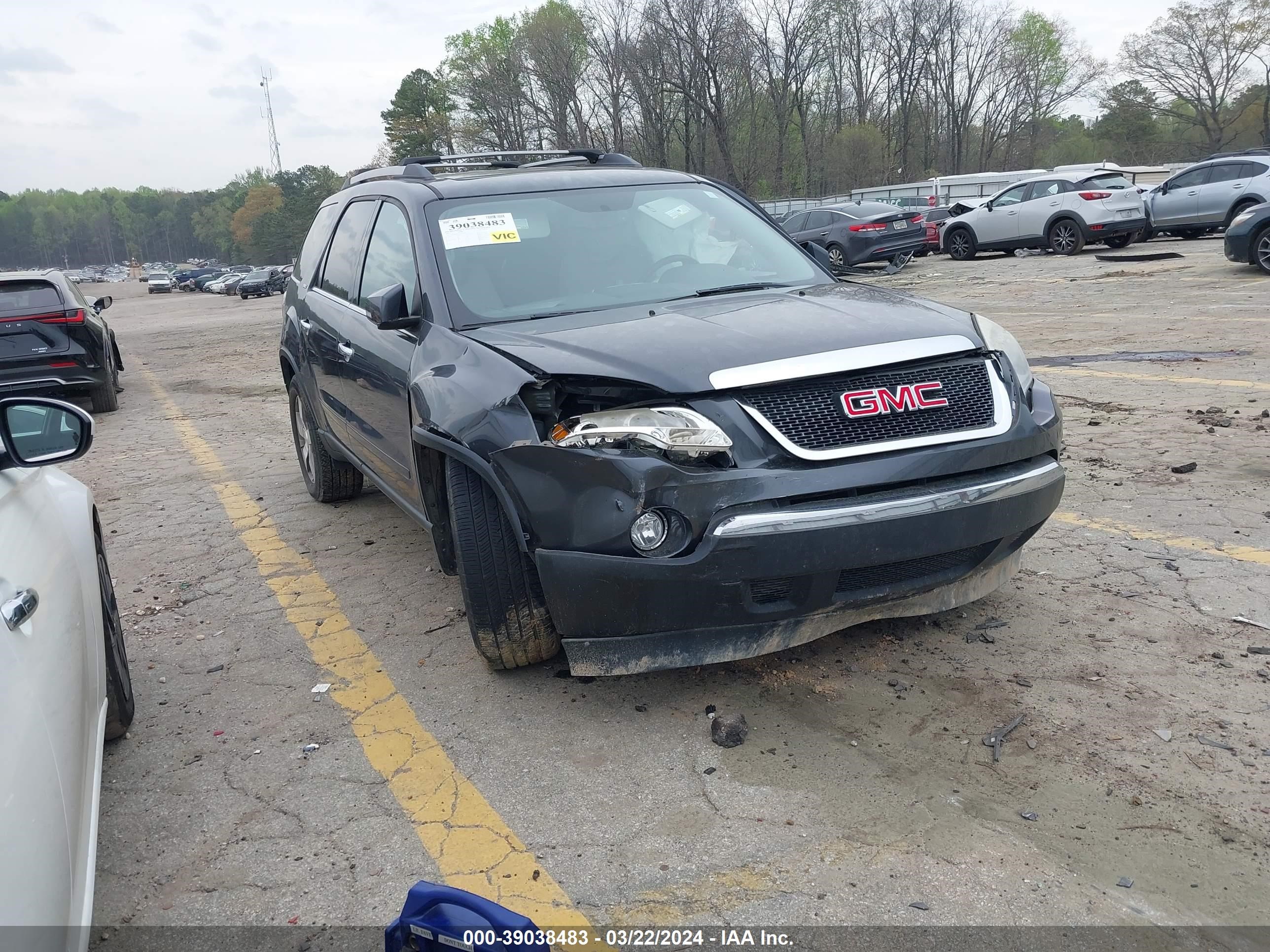 GMC ACADIA 2012 1gkkrsed3cj292719