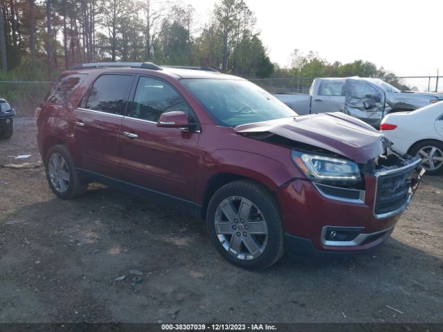 GMC ACADIA LIMITED 2017 1gkkrskd1hj240842