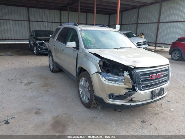 GMC ACADIA LIMITED 2017 1gkkrskd2hj257438