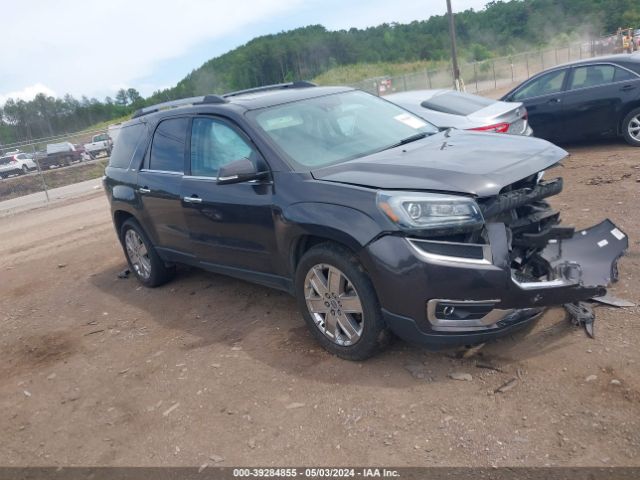 GMC ACADIA LIMITED 2017 1gkkrskd2hj294442