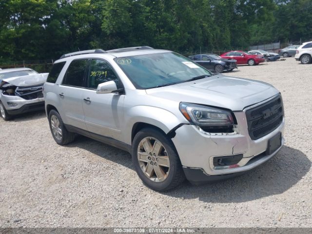 GMC ACADIA 2017 1gkkrskd8hj128314