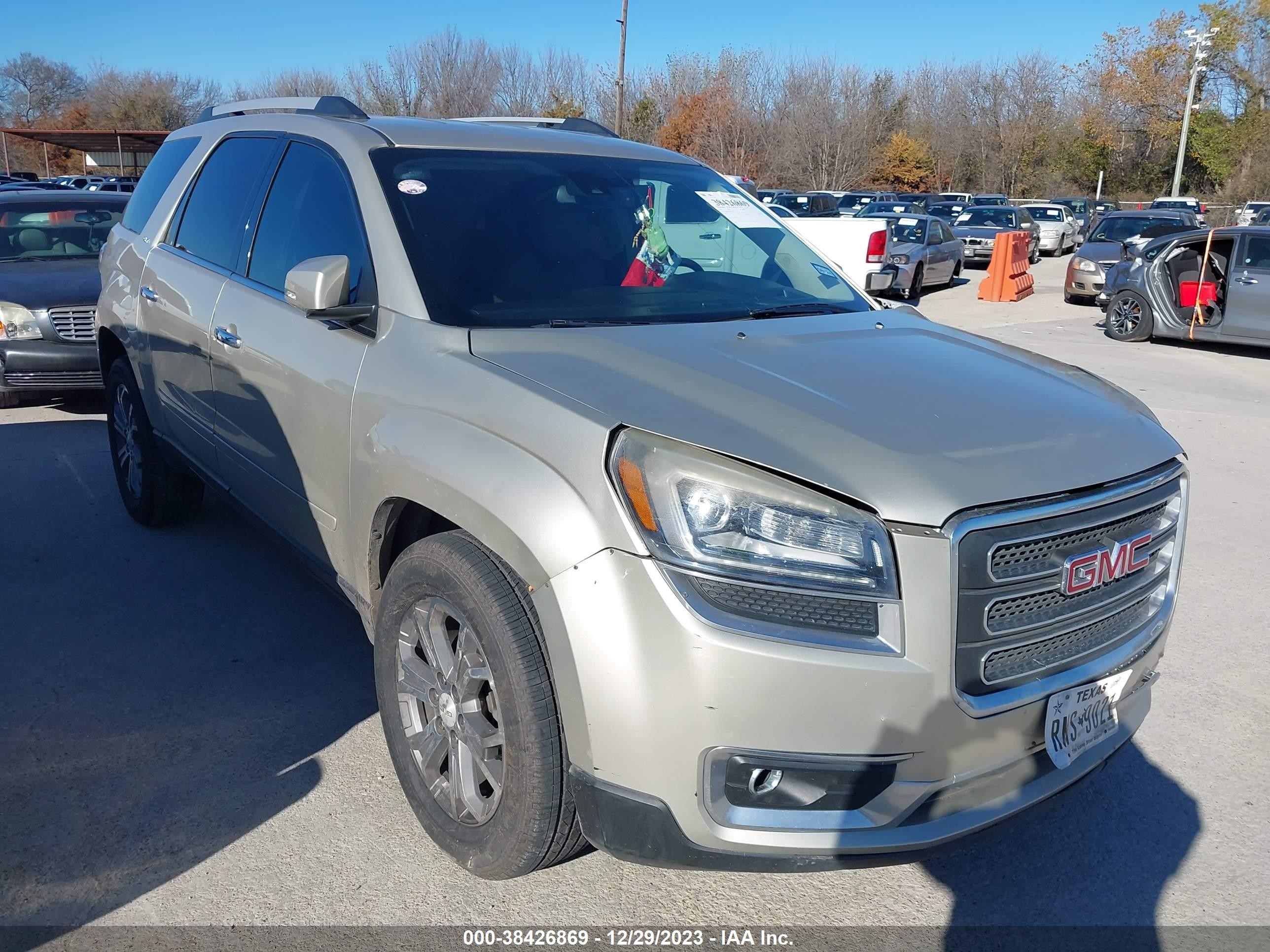 GMC ACADIA 2015 1gkkrskd9fj283547