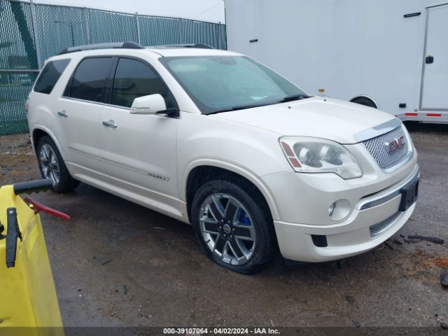 GMC ACADIA 2011 1gkkrted4bj226359