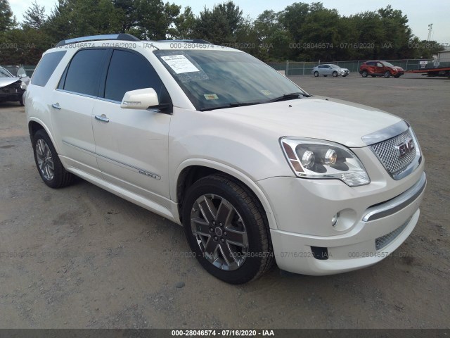 GMC ACADIA 2012 1gkkrted7cj399276