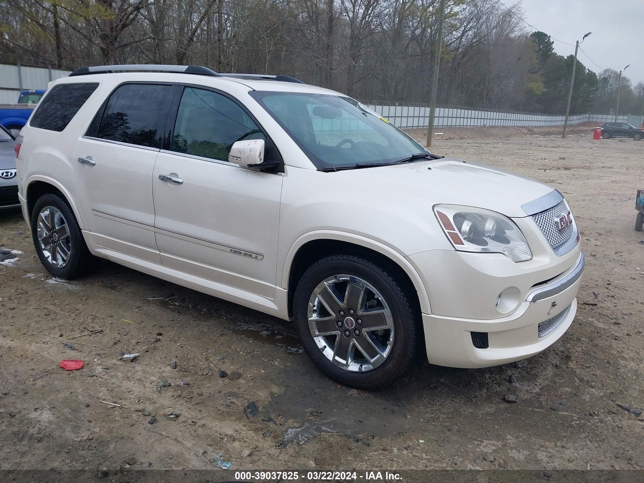 GMC ACADIA 2012 1gkkrted8cj228892