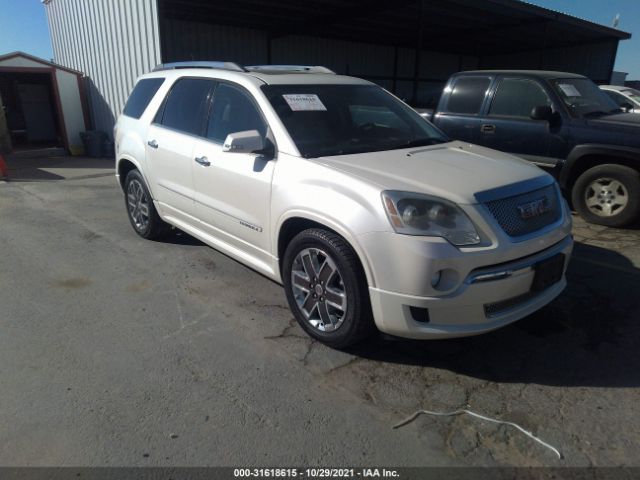 GMC ACADIA 2012 1gkkrtedxcj396341