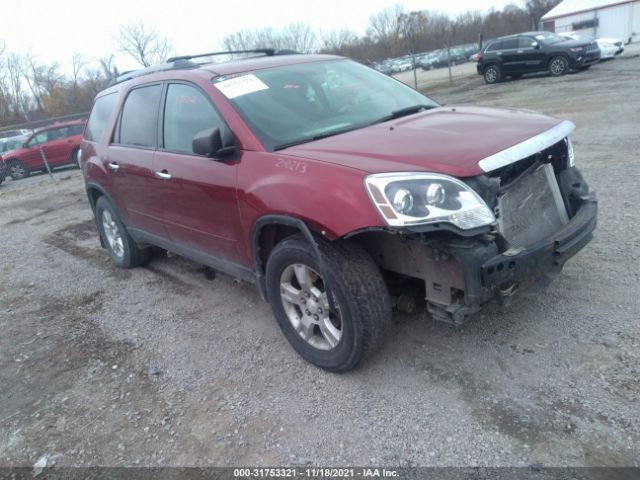 GMC ACADIA 2011 1gkkvped5bj283320