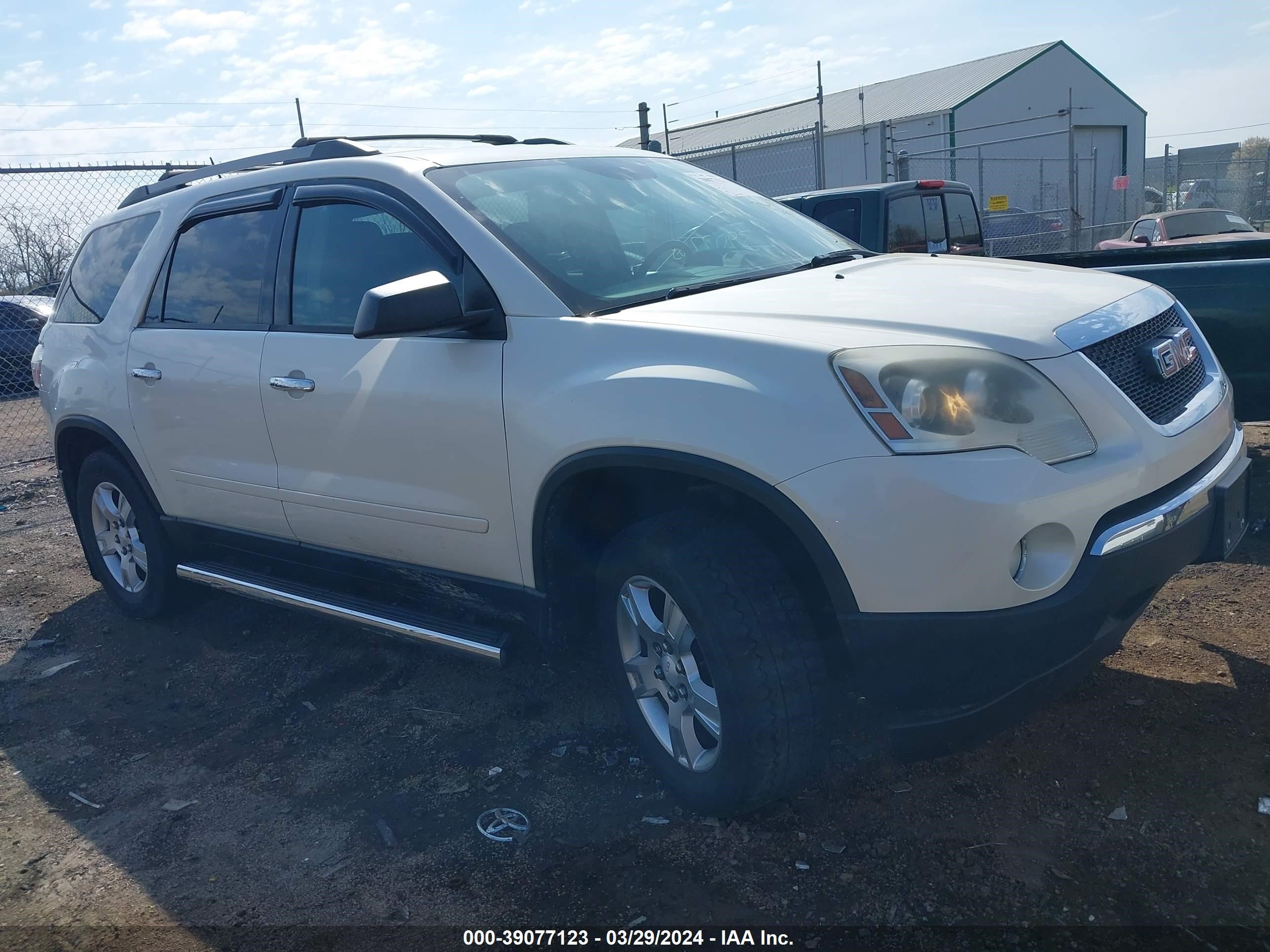 GMC ACADIA 2011 1gkkvped8bj176763