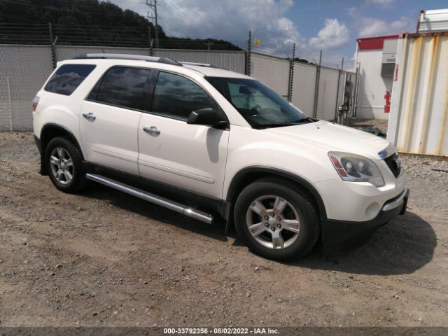 GMC ACADIA 2012 1gkkvped9cj296024