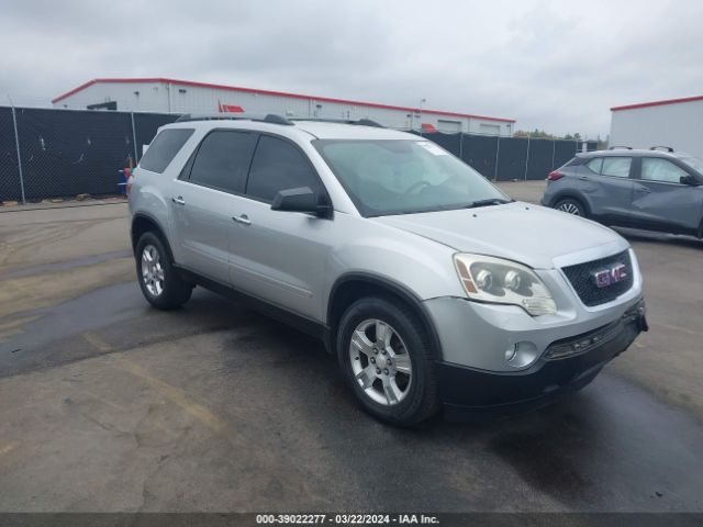 GMC ACADIA SLE 2011 1gkkvpedxbj105029