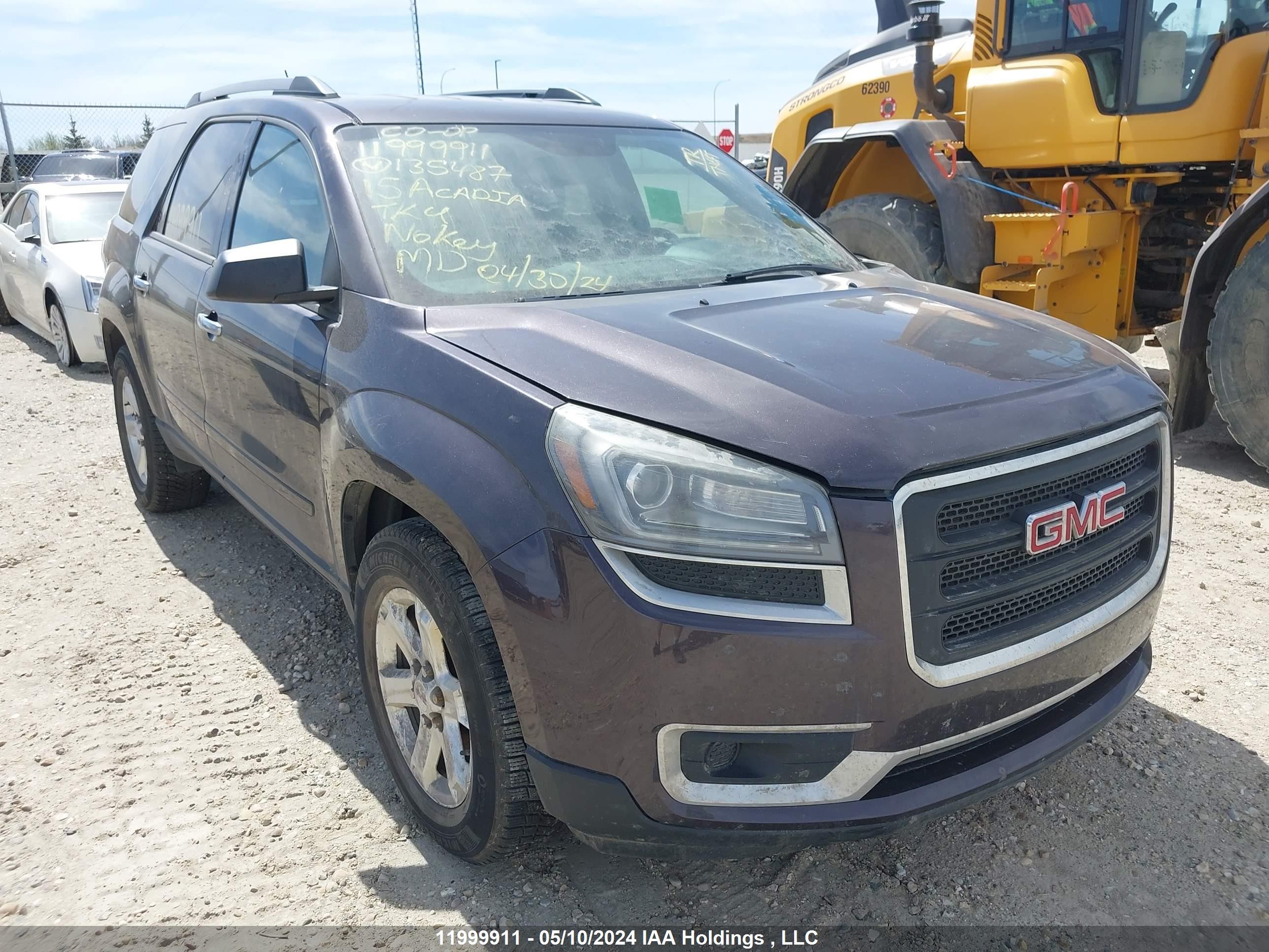 GMC ACADIA 2015 1gkkvpkd0fj135487