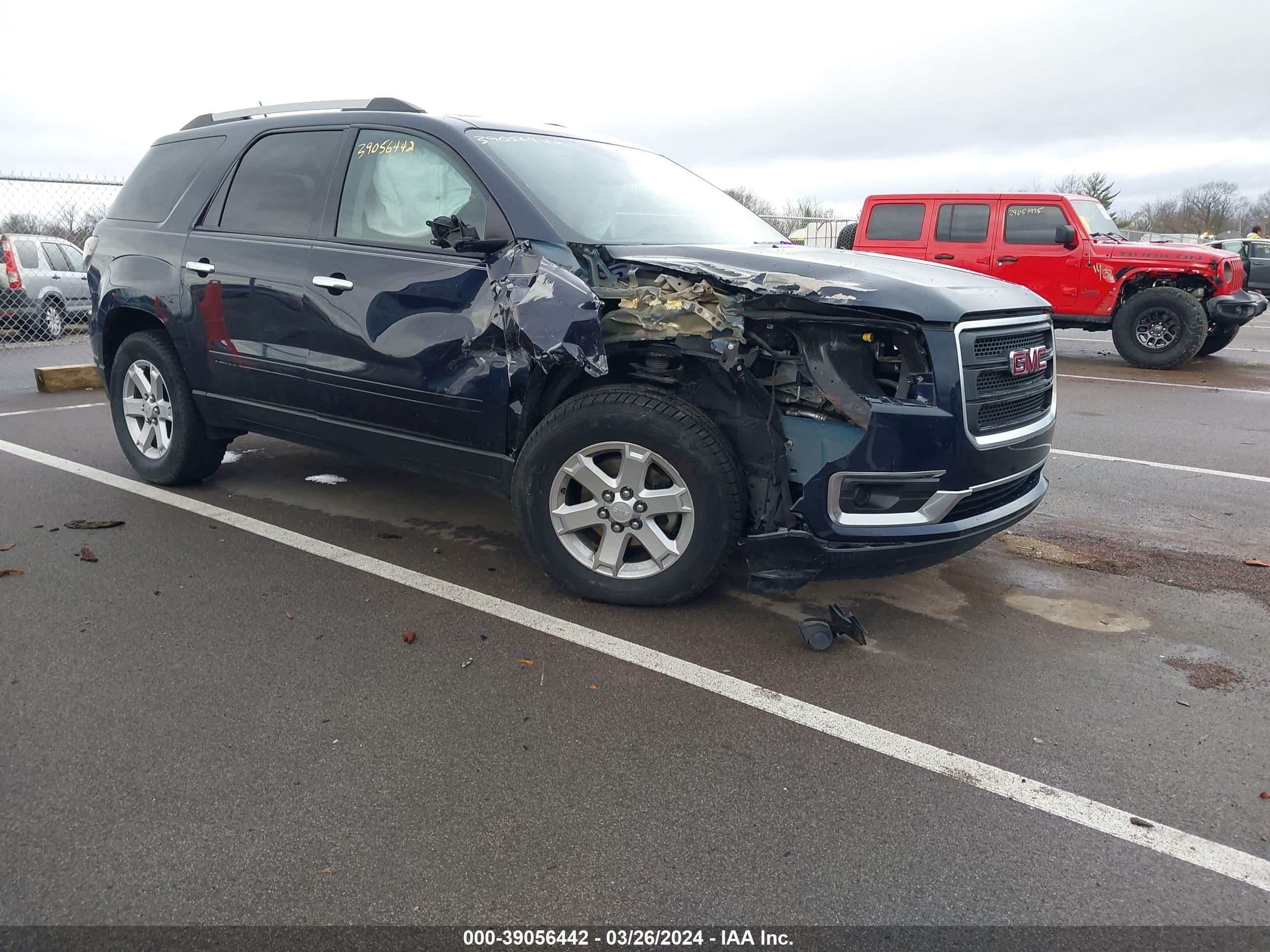 GMC ACADIA 2016 1gkkvpkd5gj186534