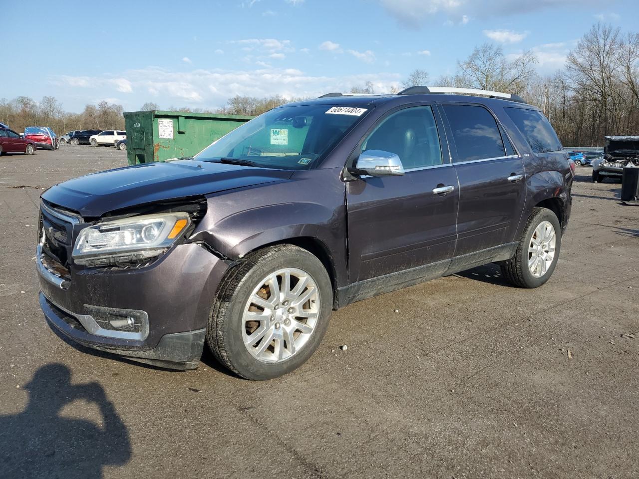 GMC ACADIA 2015 1gkkvrkd7fj336590