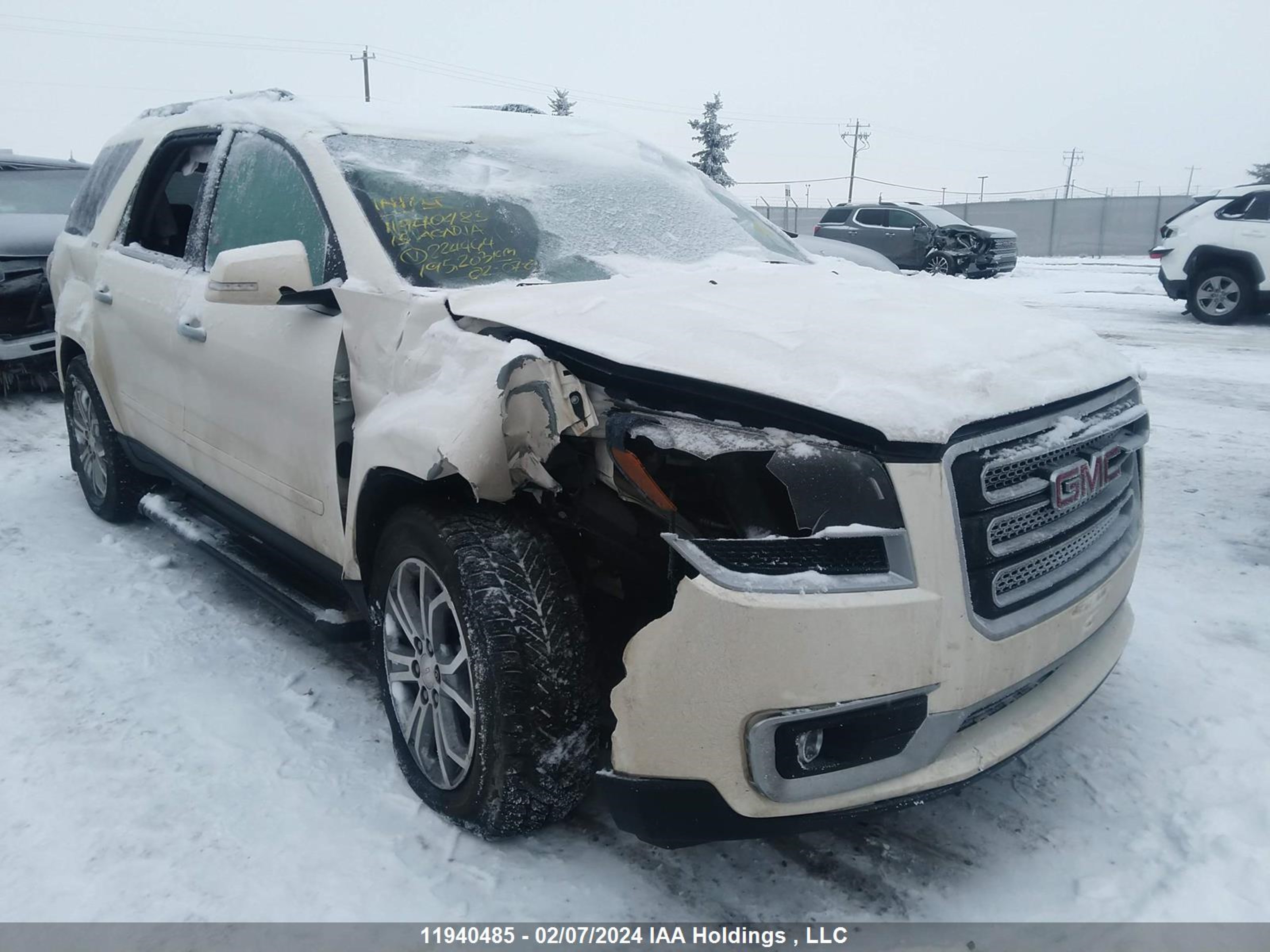 GMC ACADIA 2015 1gkkvrkdxfj224463