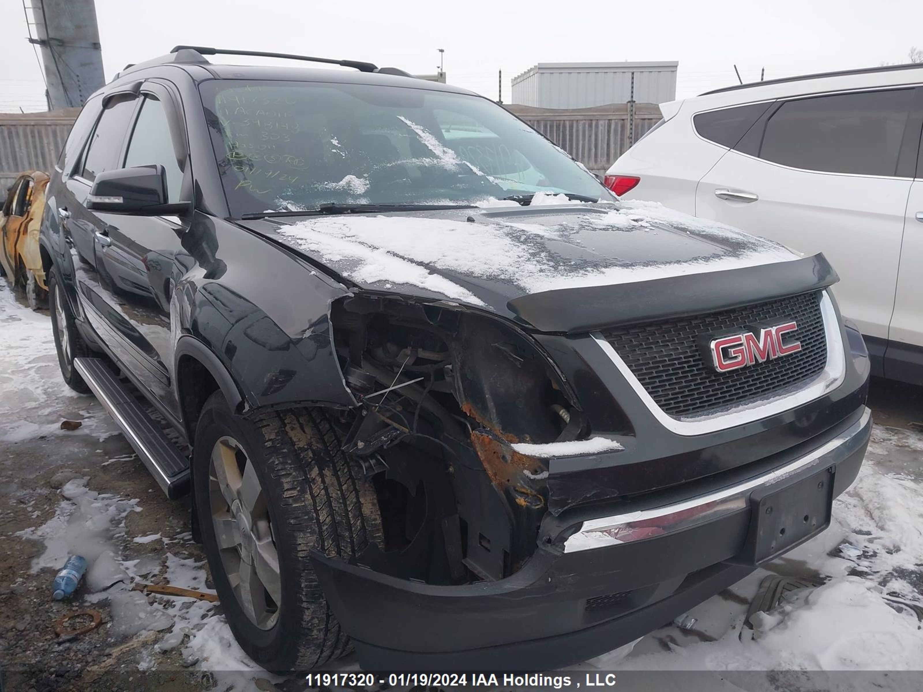 GMC ACADIA 2011 1gkkvsed1bj348148