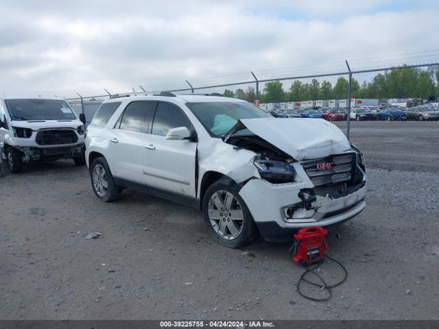 GMC ACADIA LIMITED 2017 1gkkvskd5hj206186