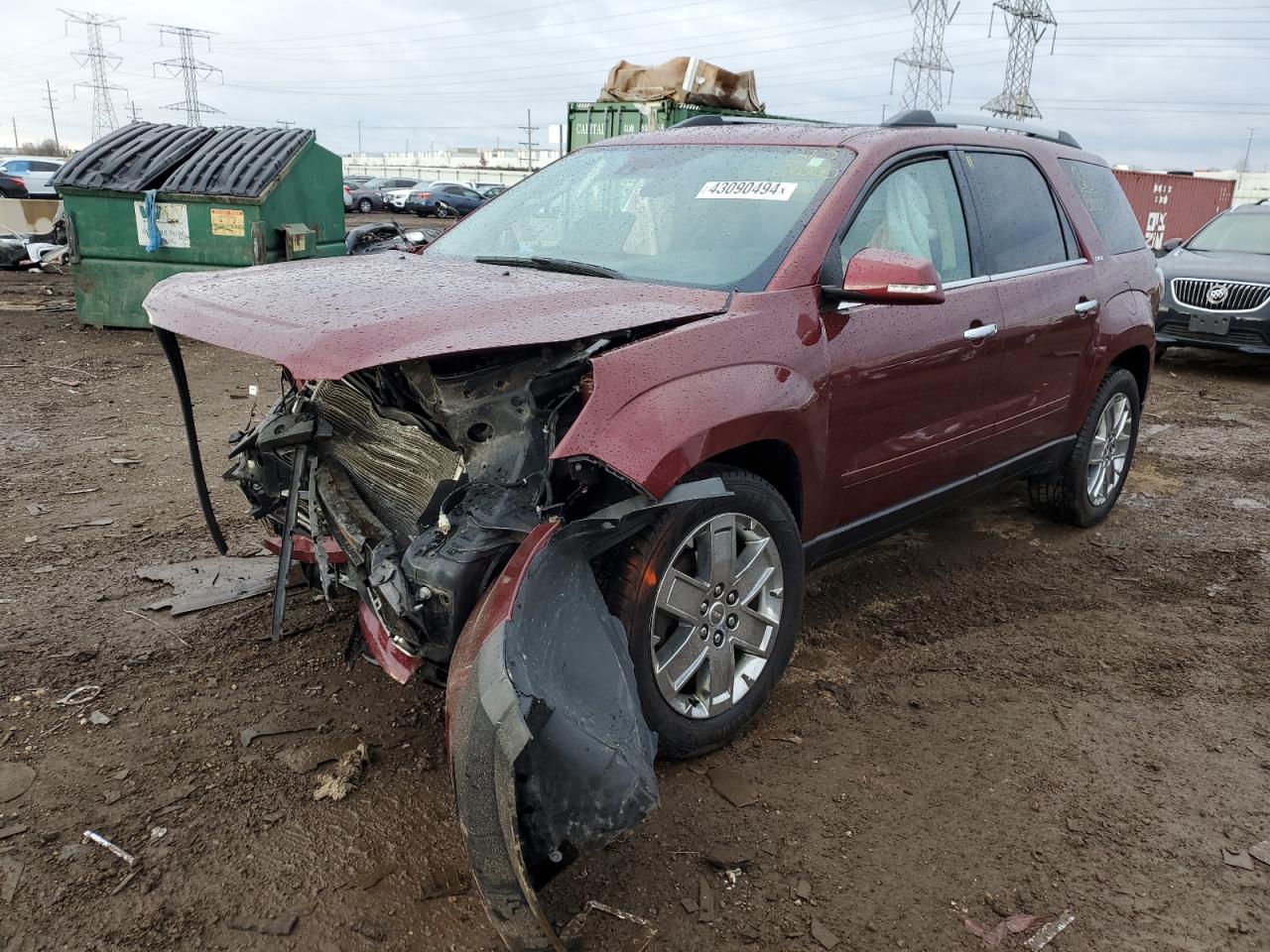 GMC ACADIA 2017 1gkkvskd9hj303097