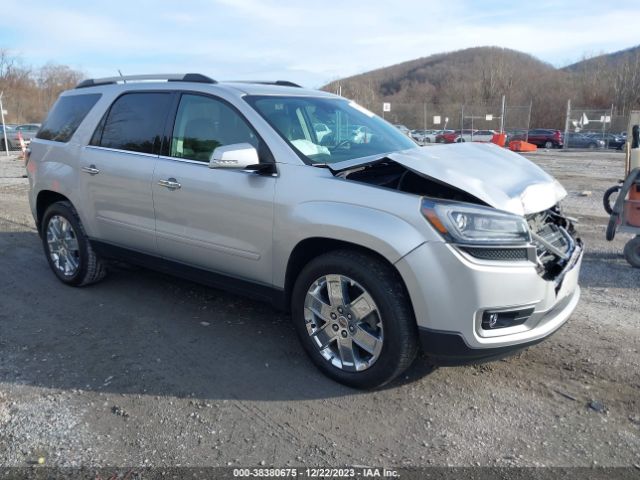 GMC ACADIA LIMITED 2017 1gkkvskdxhj207365