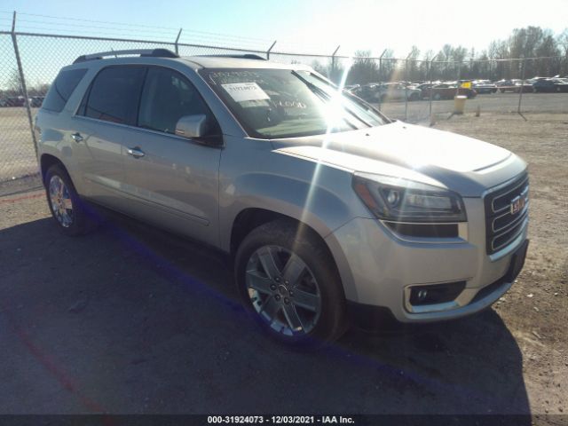 GMC ACADIA LIMITED 2017 1gkkvskdxhj315291