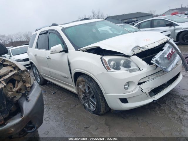 GMC ACADIA 2012 1gkkvted0cj305461