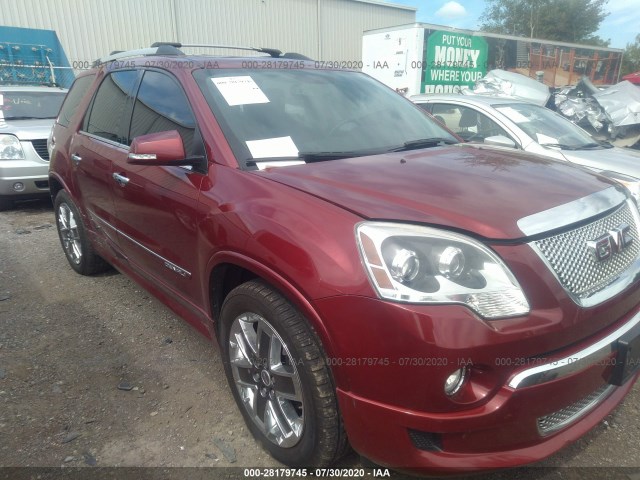 GMC ACADIA 2011 1gkkvted1bj338113