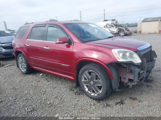 GMC ACADIA 2011 1gkkvted9bj240088